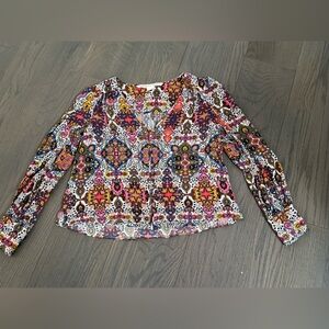 Veronica Beard Sura Printed Blouse